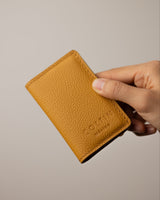 Tarjetero Camarena mostaza