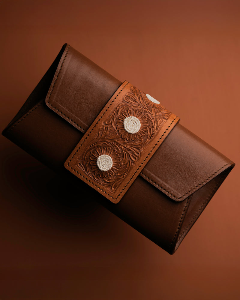Cartera Rota Cartera Malinalli Cincelado – COLTIN.MX