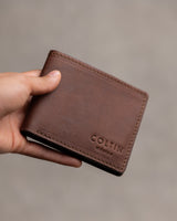 Cartera Clásica Caoba